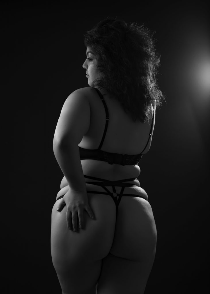 dark moody boudoir